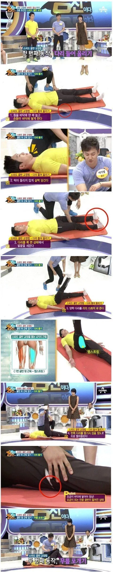 5분하고 달라진 얼굴보면 매일 중독되는 골반 스트레칭