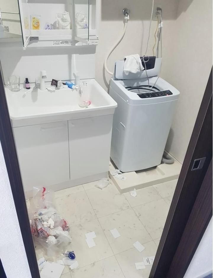 중국인이 왔다 간 일본 호텔 풍경