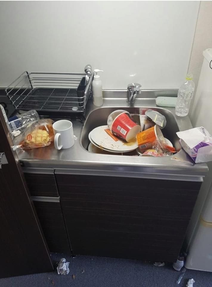 중국인이 왔다 간 일본 호텔 풍경