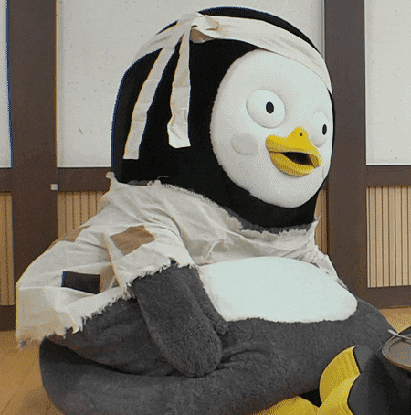 전용 에어컨 생긴 펭수 ?