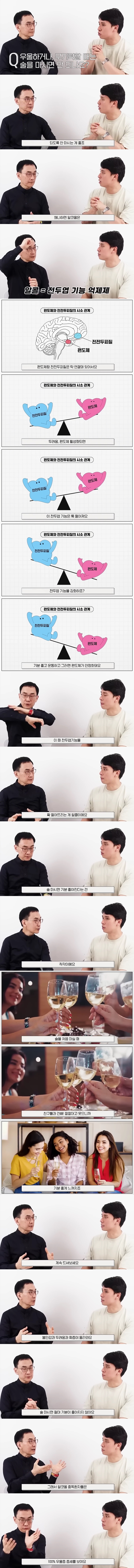 우울할수록 술이 위험한 진짜 이유