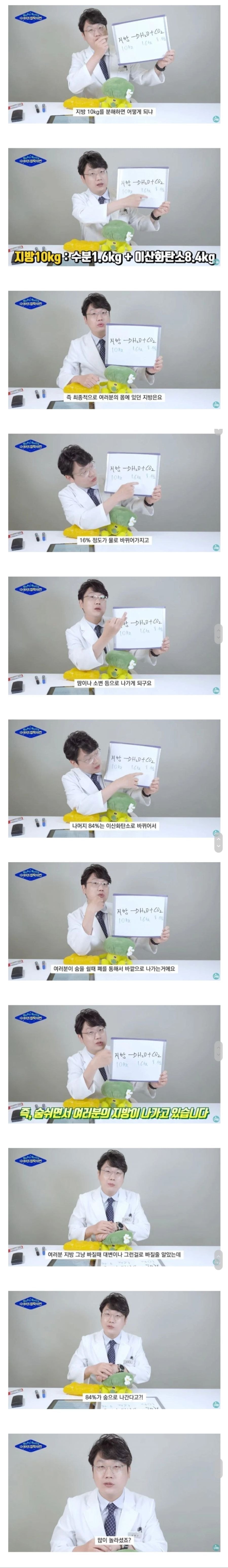 살이 빠지는 원리