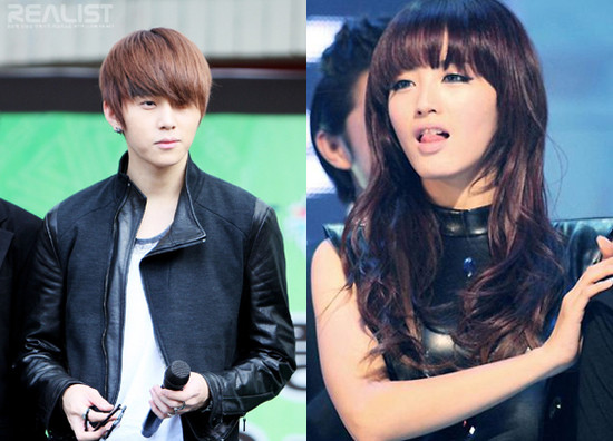 레인보우 김재경, 비스트 용준형 우결?
