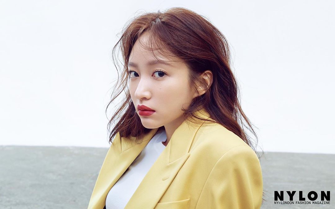 나일론 매거진 2월호 커버 #하니