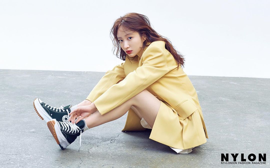 나일론 매거진 2월호 커버 #하니