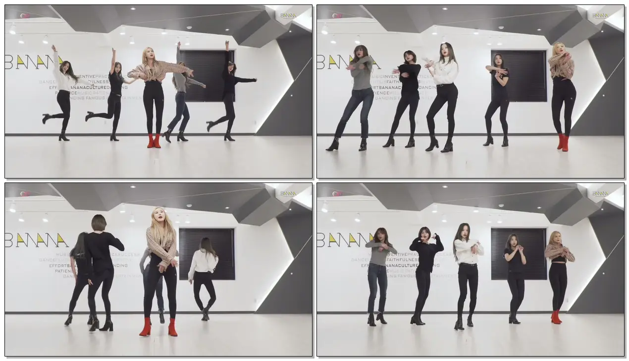 [EXID(이엑스아이디)] 알러뷰 안무 영상 ('I LOVE YOU' Dance Practice Video)