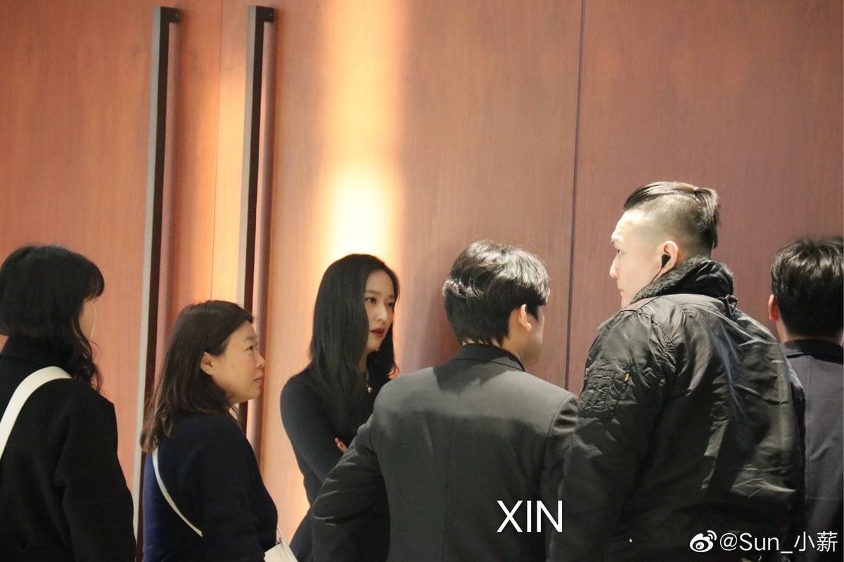 분위기가..ㄷㄷ 오늘자 크리스탈(정수정)
