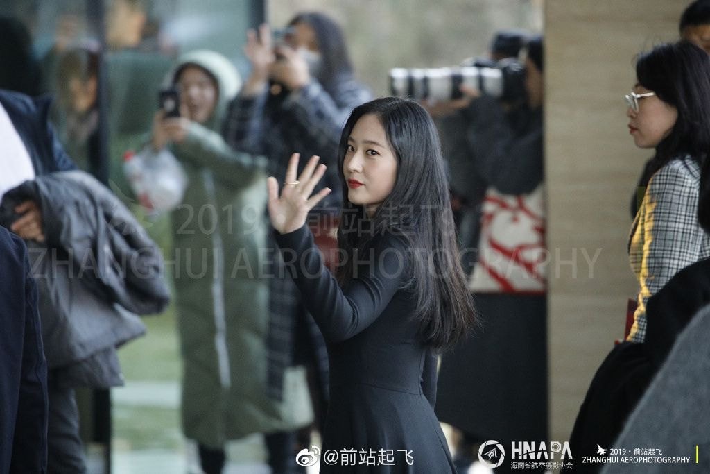 중국 패션행사 참석한 크리스탈(정수정)