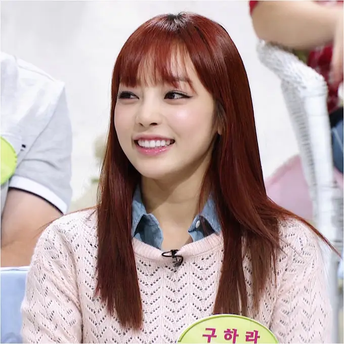 구하라, 앞머리 내리더니 귀요미 미모 종결