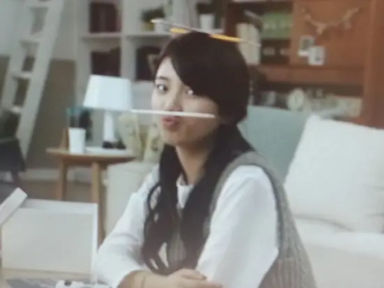 수지,언니 빨리 찍어줘요~~