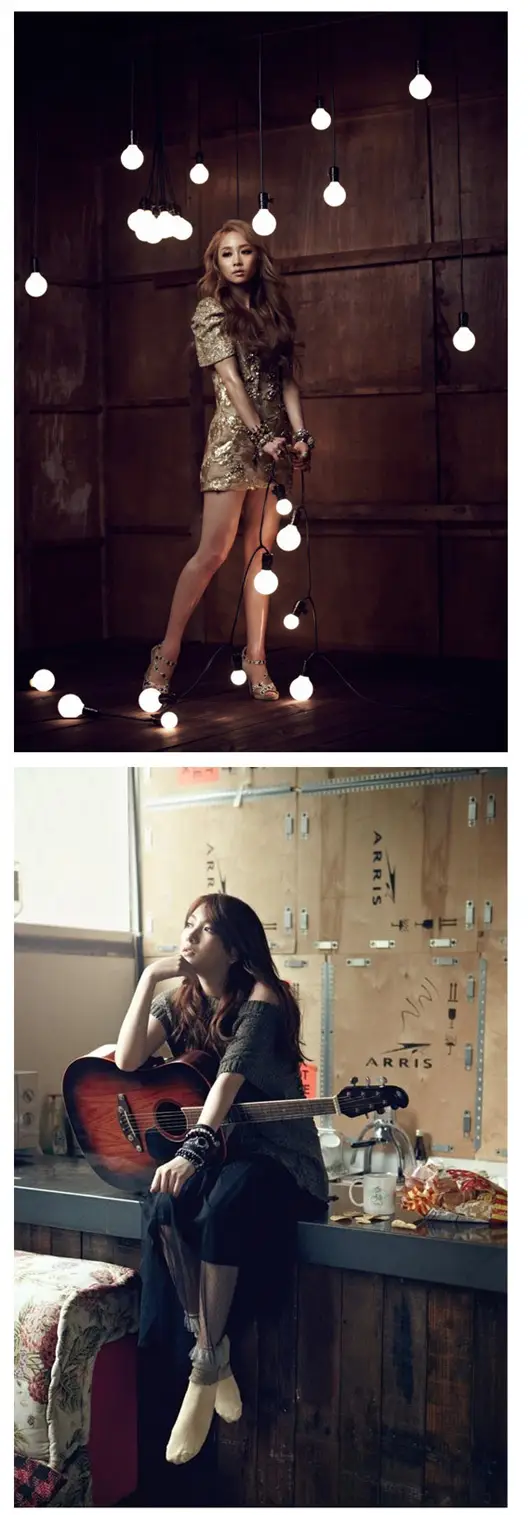 카라 솔로 앨범컷 섹시+청순 매력