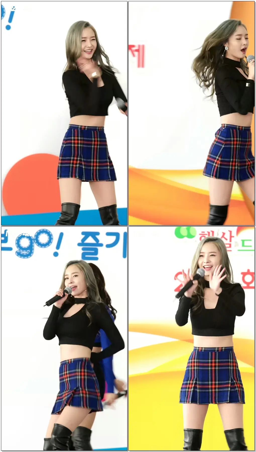 [직캠] 161112 화성 햇살드리 축제 - 달샤벳 우희 ( Mr. BangBang )