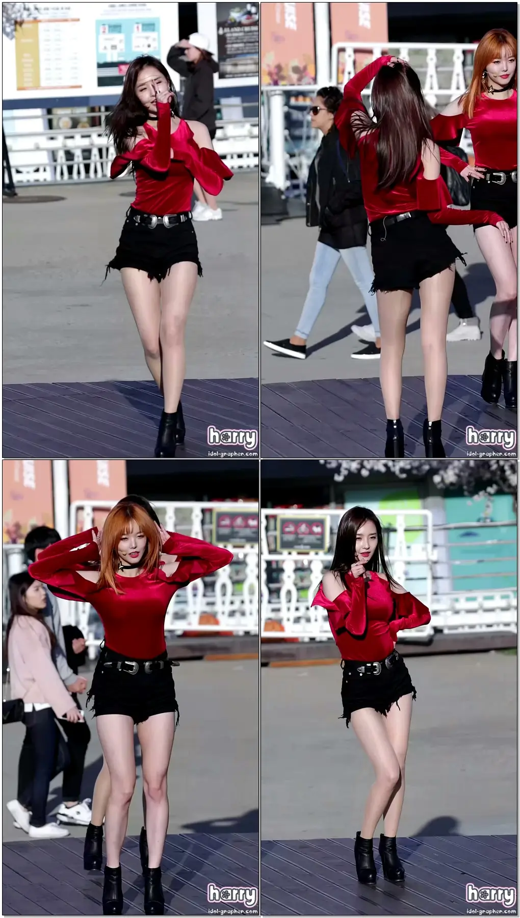 [161009] 달샤벳(Dal★Shabet) 우희 직캠(fancam) - 너같은(Someone like you),게릴라 @여의도 선착장