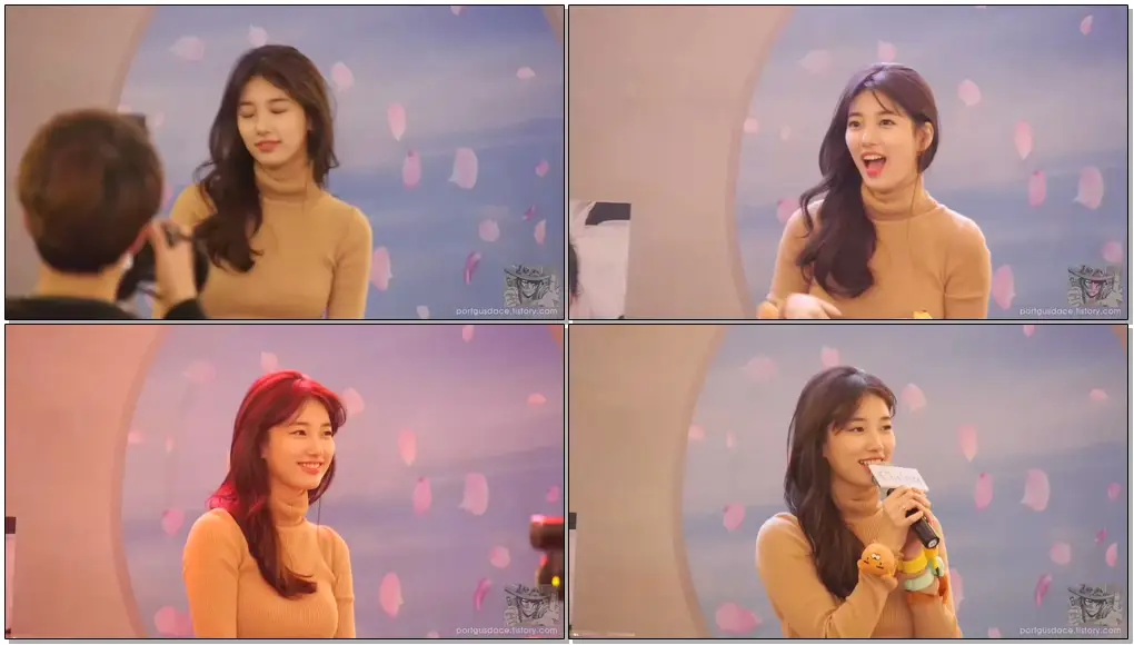 161125 여의도 IFC몰 클라렌 수지 팬사인회 끝인사 직캠 by ace