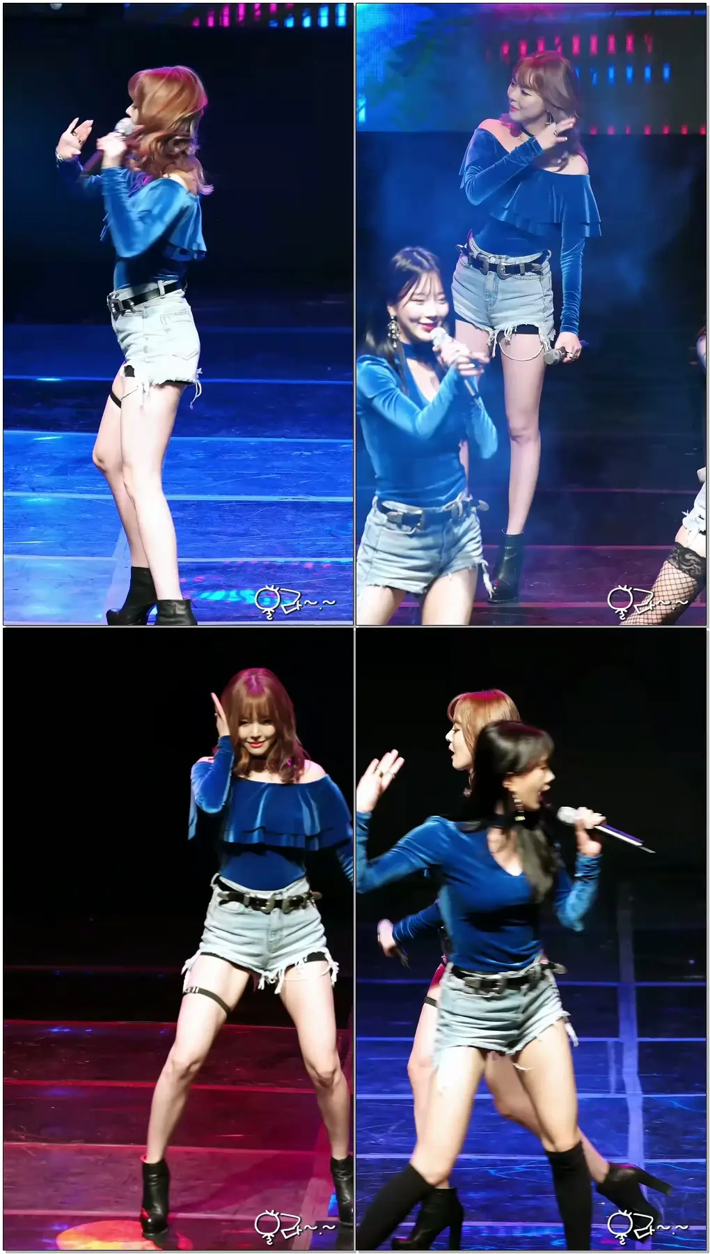 161123 울산 힐링콘서트 달샤벳(Dalshabet) 세리 너 같은 직캠(Fancam)