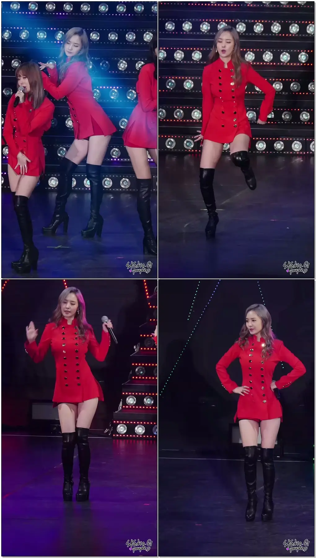 161130 달샤벳(Dalshabet) 금토일(FRI. SAT. SUN) 우희광명스피돔 러브콘서트 직캠/Fancam