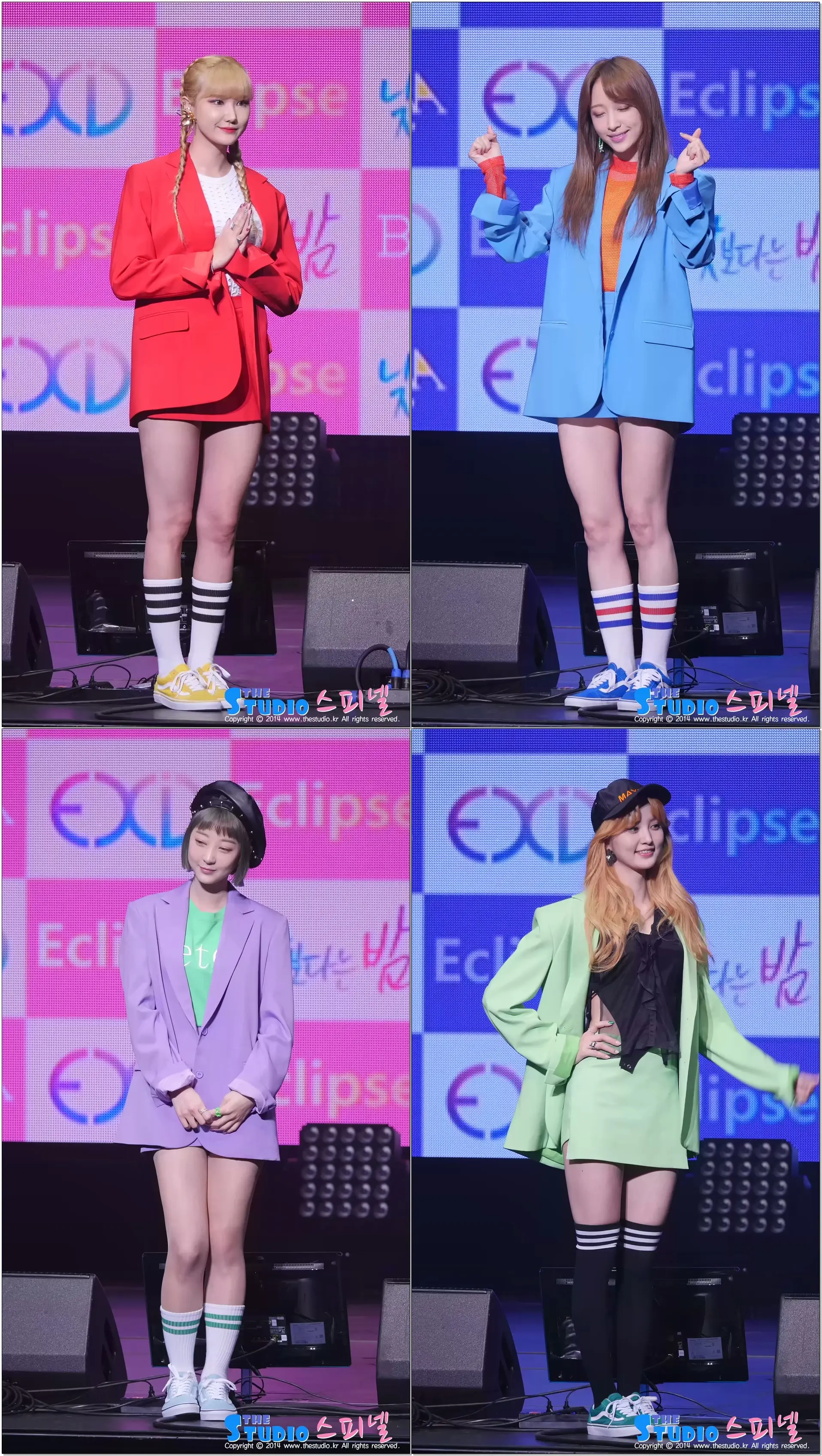 170410 이엑스아이디 멤버별 포토타임 직캠 EXID fancam (쇼케이스) by Spinel