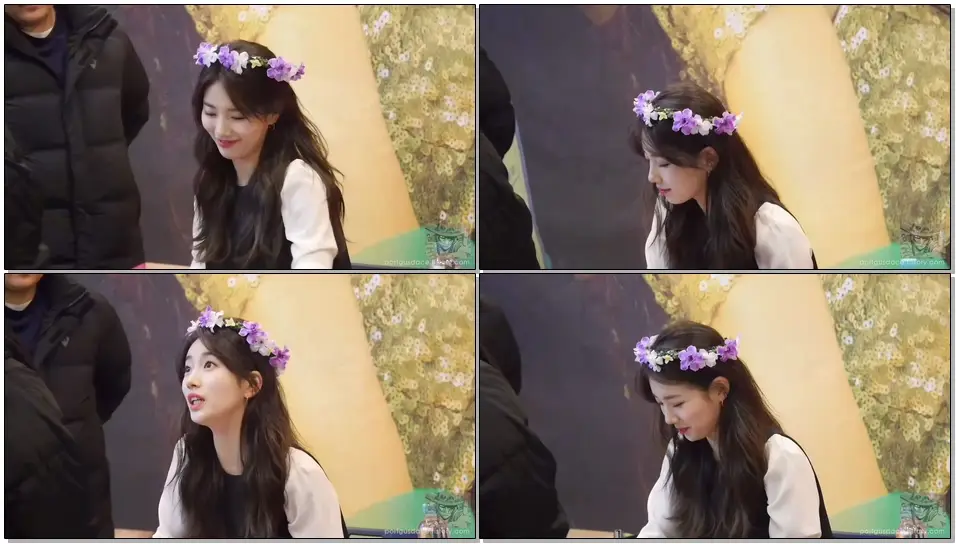 170131 코엑스 수지 팬사인회 화관 쓴 수지 직캠 by ace