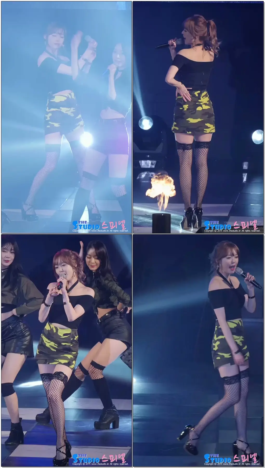 161122 달샤벳 미스터뱅뱅 세리 직캠 DalShabet Serri fancam - Mr. bang bang [철원 한마음 위문공연] by Spinel