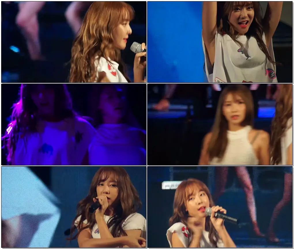 [직캠]160814.남해.상주은모래비치페스티벌.레인보우.04.A.현영.by.BBooinG~