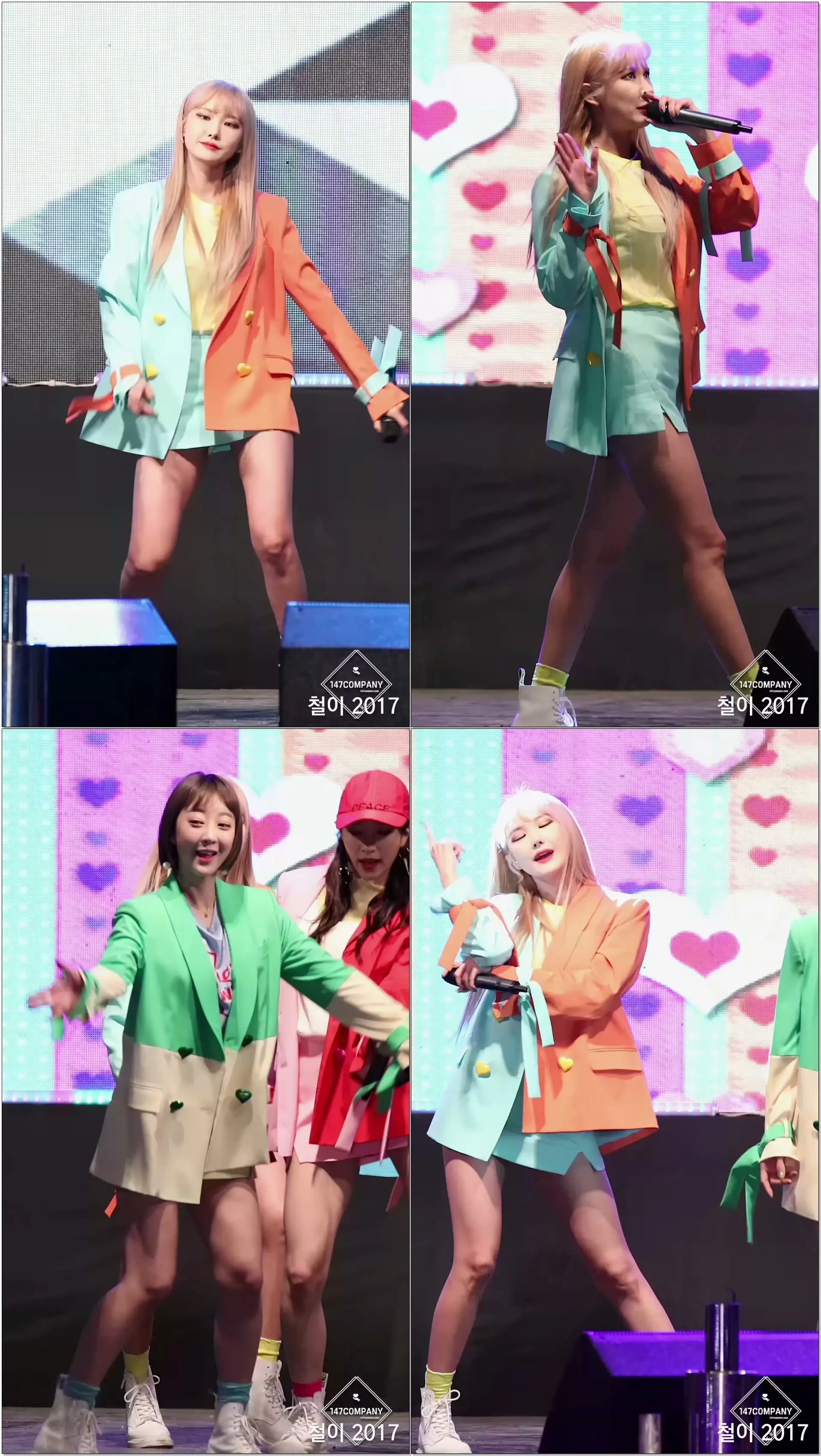 170506 이엑스아이디 (EXID) 엘이(LE) L.I.E BY 철이 147Company - 의왕자연학습공원 철도축제(직캠/fancam)