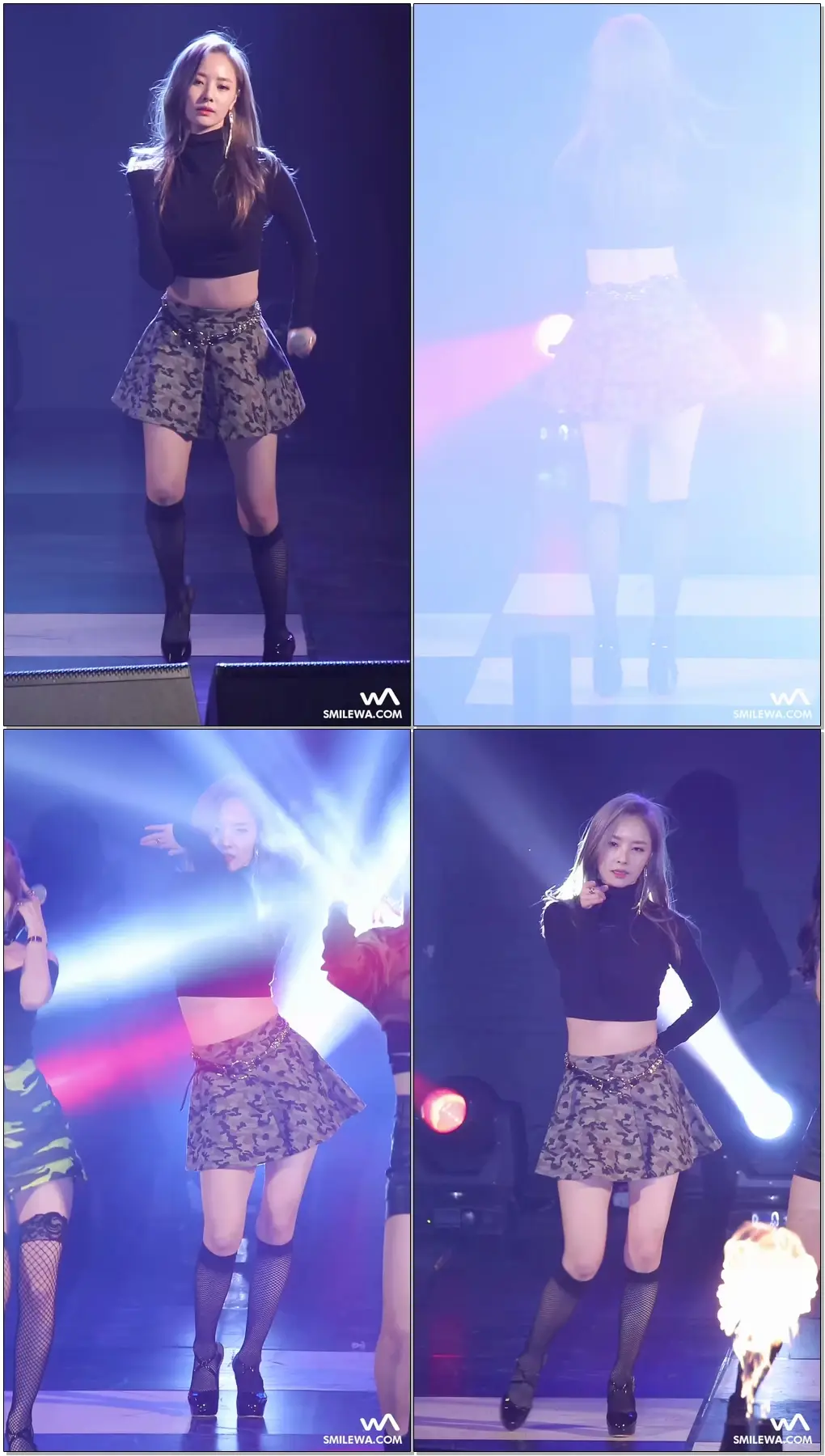 161122 달샤벳 (Dalshabet) 너 같은 우희 직캠 @철원 한마음 위문공연 Fancam by -wA-