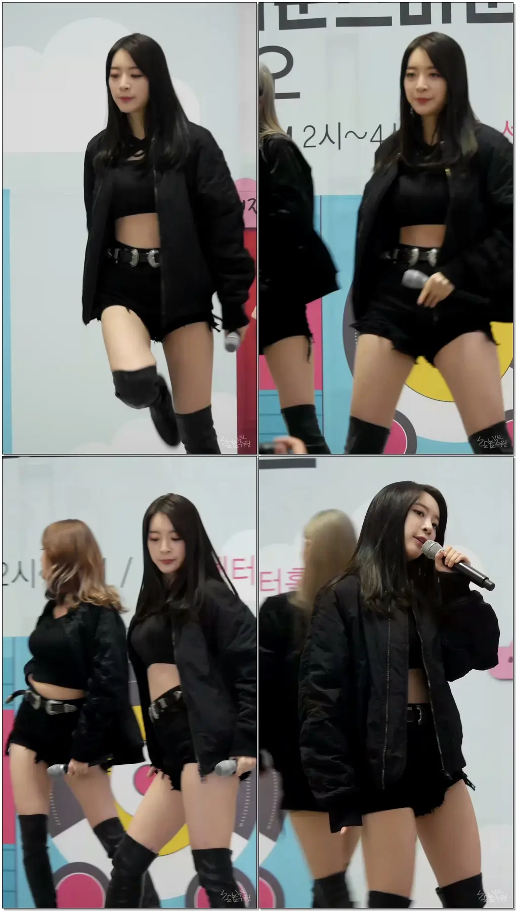 161125 달샤벳 (Dalshabet) - B.B.B (Big Baby Baby) (아영) 직캠 by 수원촌놈 [수원롯데몰 장벽진의바운스바운스]