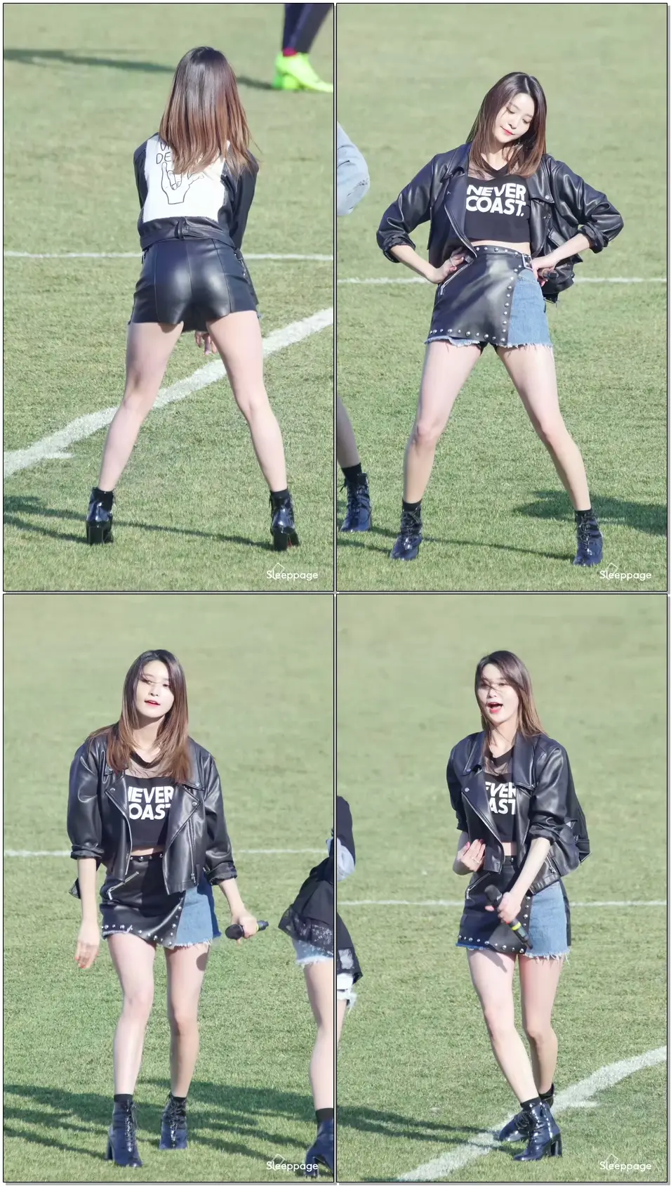 170304 EXID 이엑스아이디 UP & DOWN 위아래 JUNGHWA 정화 @ 안산와스타디움 By Sleeppage