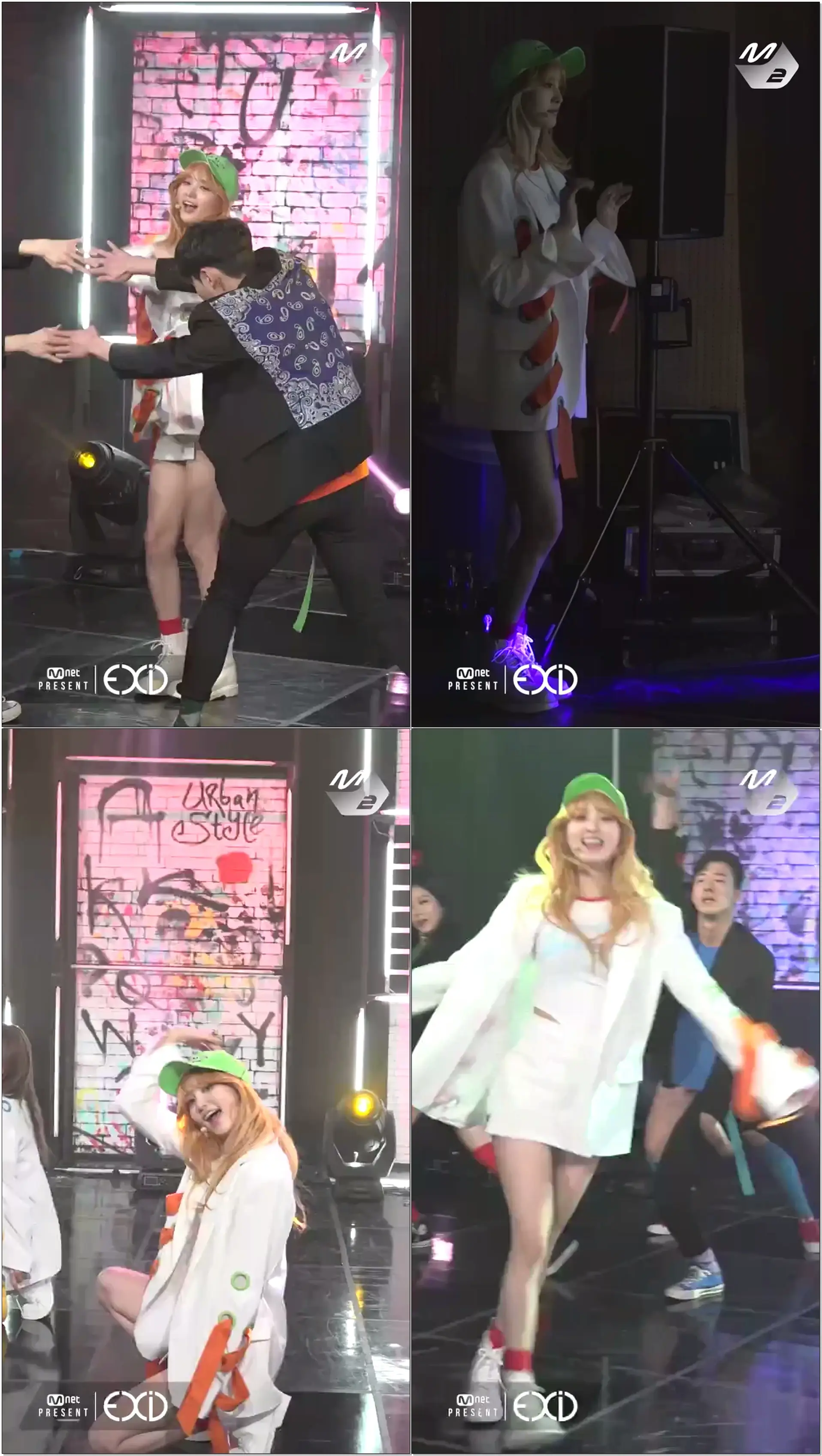 [MPD직캠] EXID 정화 직캠 낮보다는 밤에 Night Rather than Day EXID JUNGHWA Fancam @엠넷 프레젠트_170410