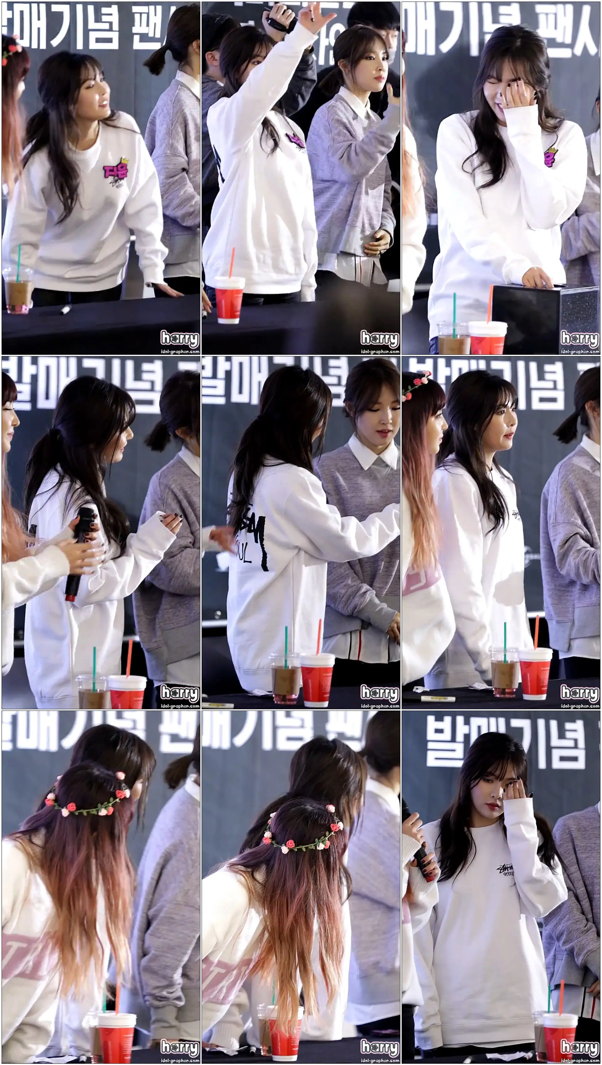 [160206] 포미닛(4MINUTE) 현아(HYUNA) 사인회 직캠 @IFC몰