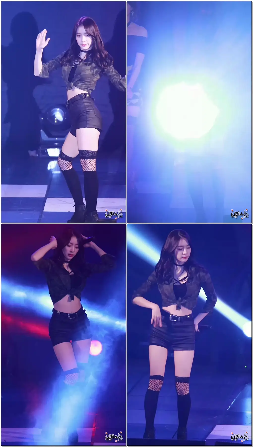161122 달샤벳(Dal★shabet) 아영 너같은(Someone Like U) 철원 한마음 위문공연 직캠 by 니키식스