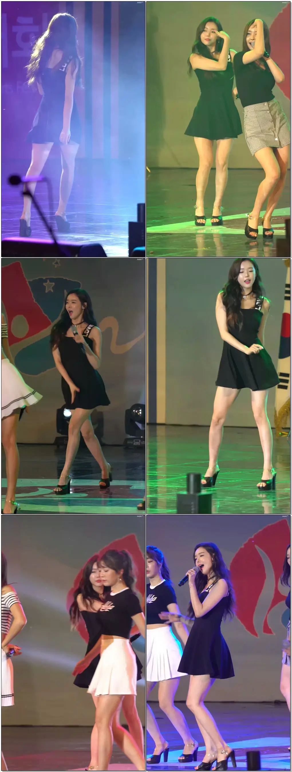 160813 달샤벳(Dal Shabet) - 너 같은(Someone Like You)...세리 직캠(fancam) @춘천 국제레저대회