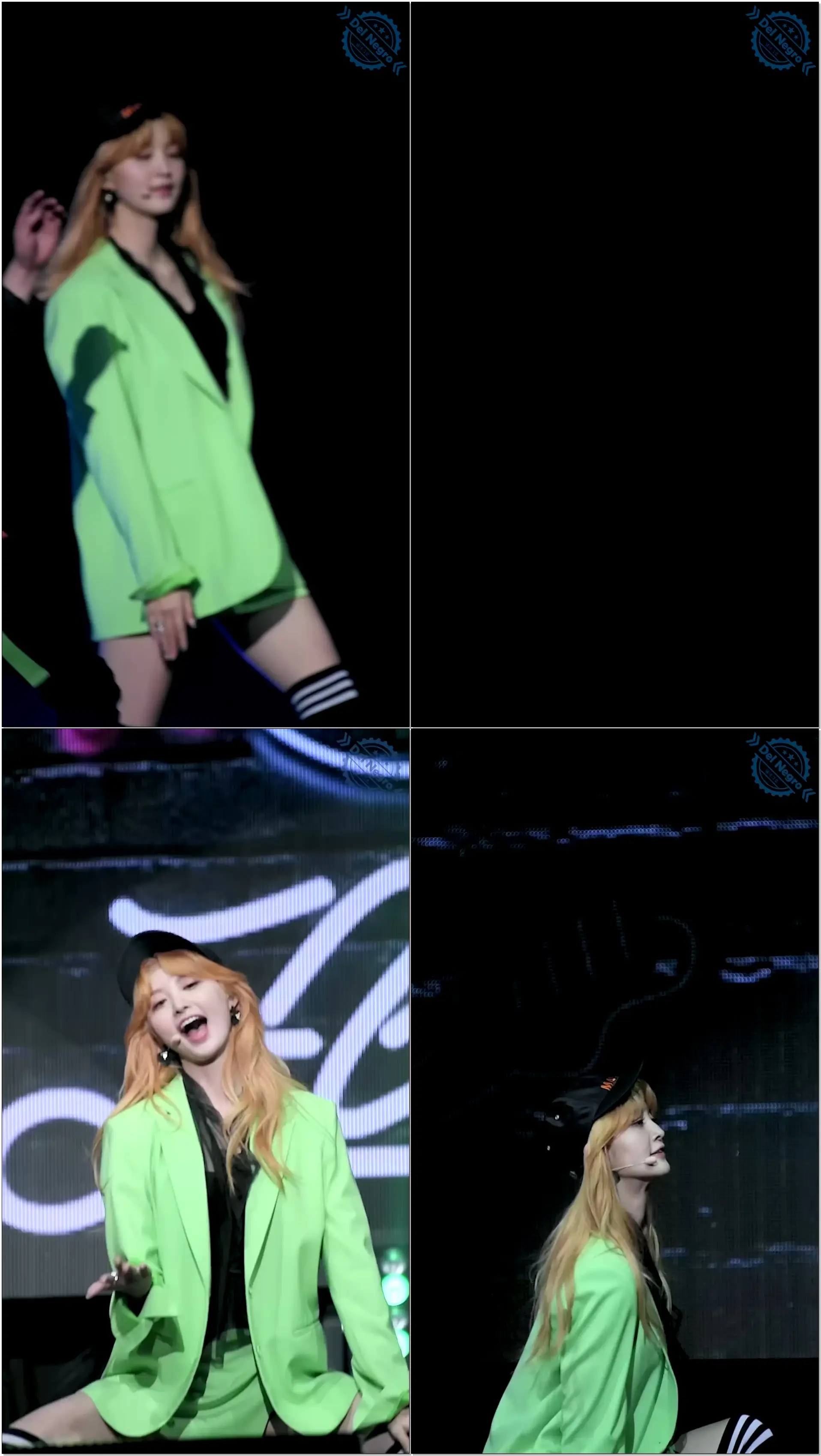 170410 EXID 세번째 미니앨범 Eclipse 발매기념 쇼케이스 EXID 낮보다는 밤 정화 직캠 By 델네그로