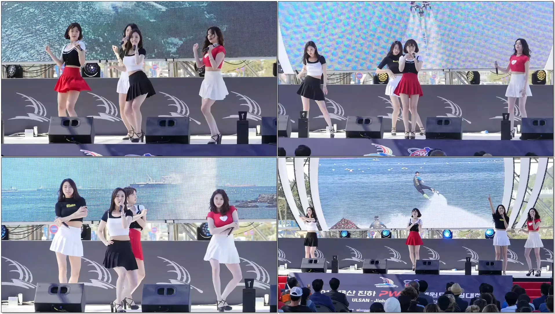 170503 달샤벳 (Dal Shabet) 미스터 뱅뱅 (Mr. Bang Bang) 울산 진하 PWA 세계윈드서핑대회 축하공연 직캠