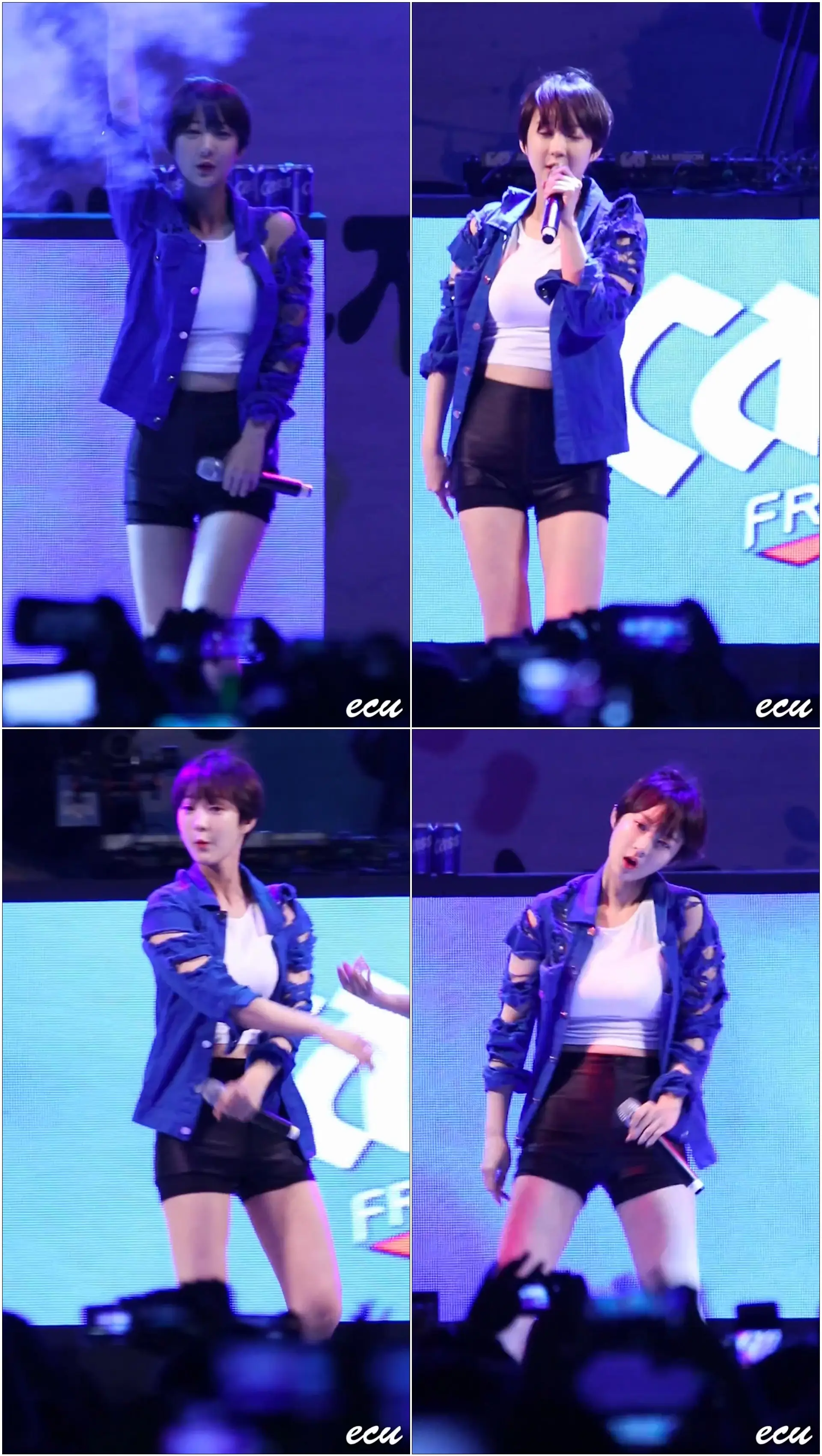 160512 EXID 혜린 (Hyelin) HOT PINK 경성대학교 축제 카스 콘서트 직캠 [fancam] by ecu