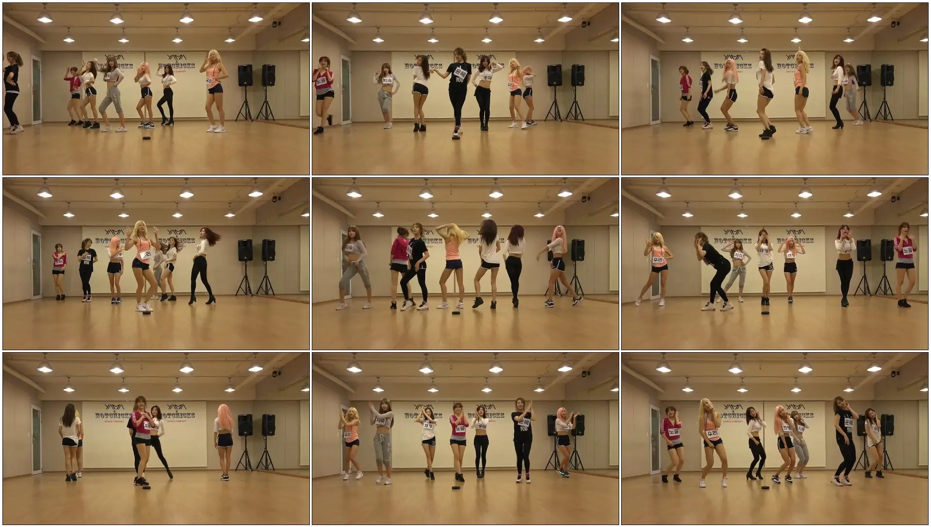 [Rainbow(레인보우)] 'Whoo' 안무 연습 영상(Choreography)