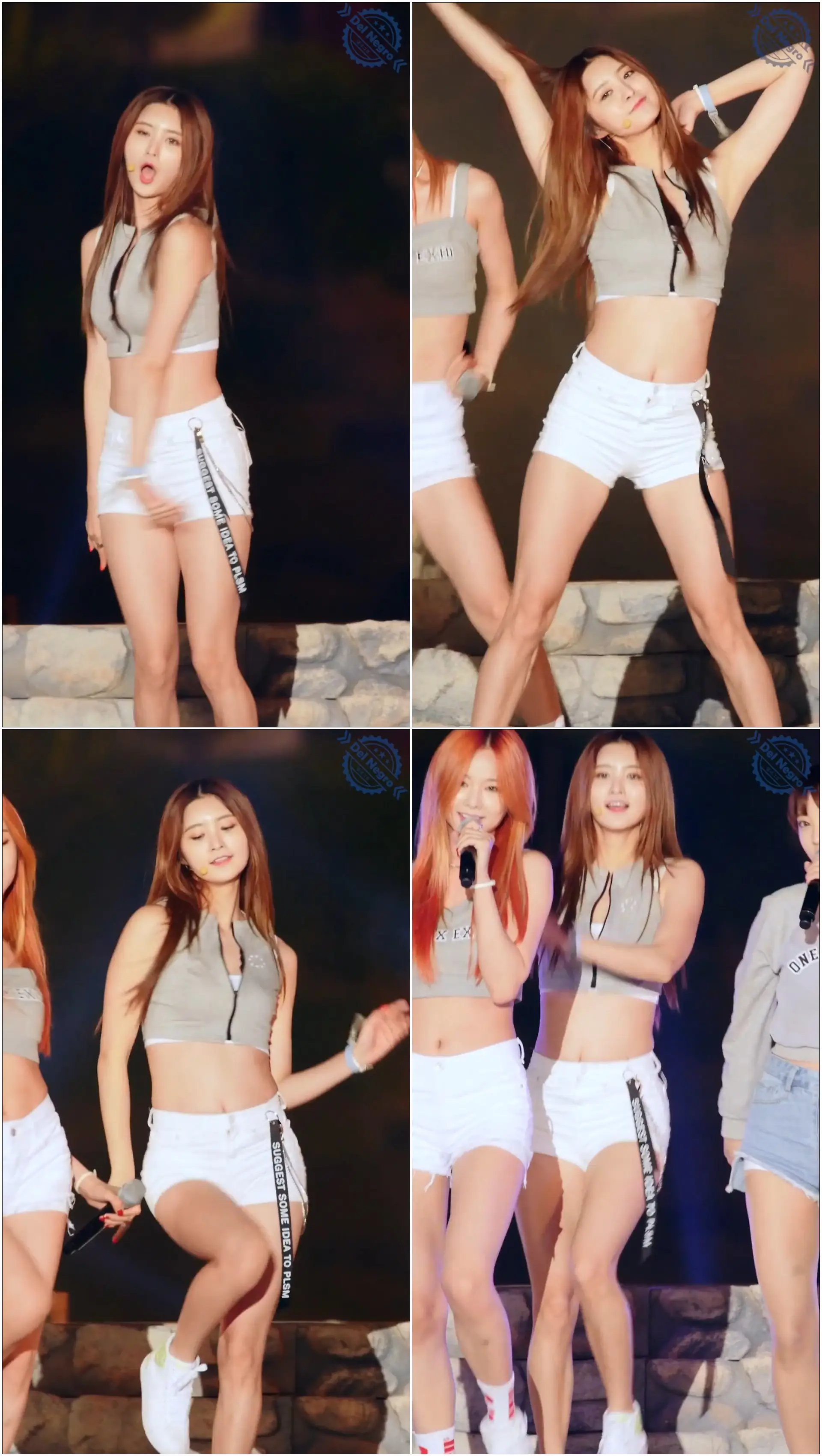 160602 KBS 열린음악회 EXID L.I.E 정화 직캠 By 델네그로