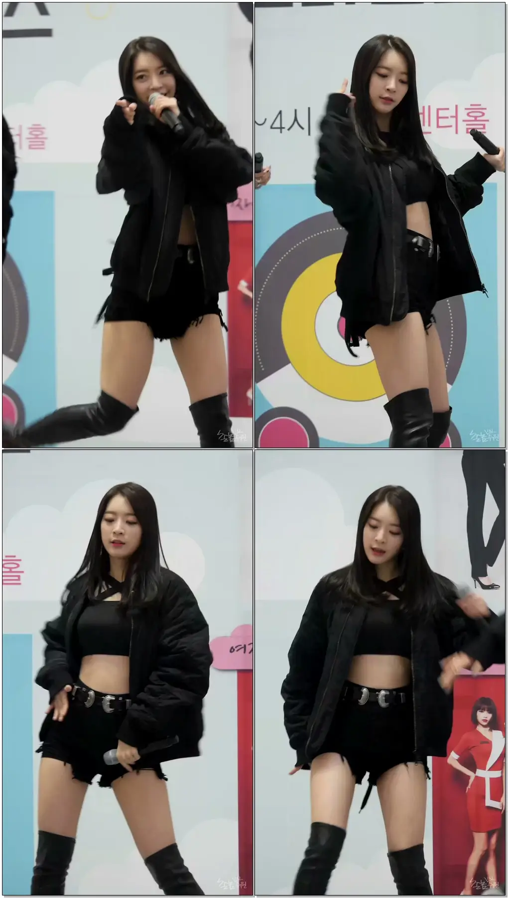 161125 달샤벳 (Dalshabet) - 조커 (JOKER) (아영) 직캠 by 수원촌놈 [수원롯데몰 장벽진의바운스바운스]