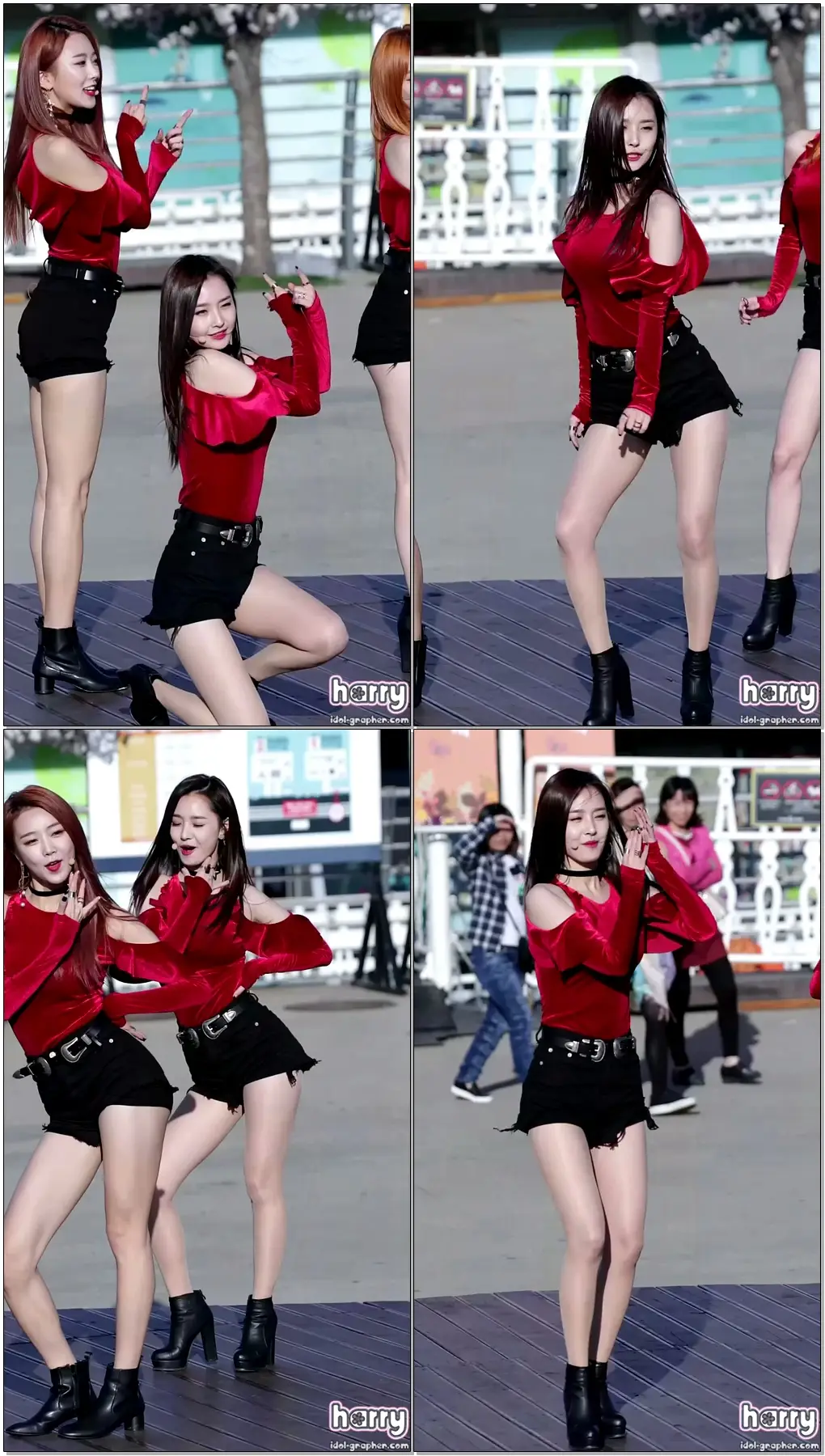 [161009] 달샤벳(Dal★Shabet) 우희 직캠(fancam) - 좋으니까 (Hard 2 Love) ,게릴라 @여의도 선착장
