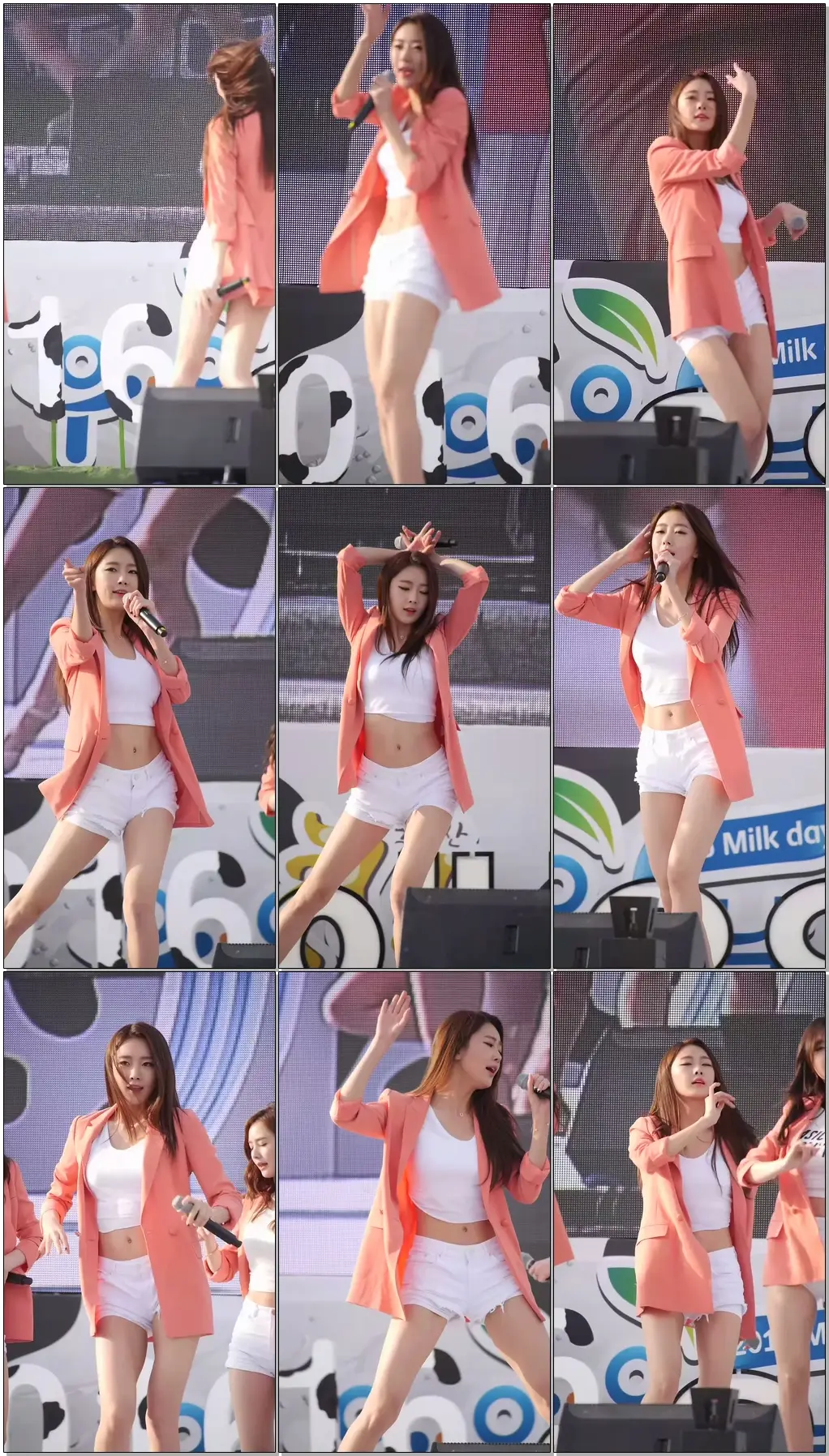 160528 2016 우유의 날 행사 & 치즈 페스티벌 달샤벳 Dalshabet (수빈) - 너 같은 [FANCAM/직캠]