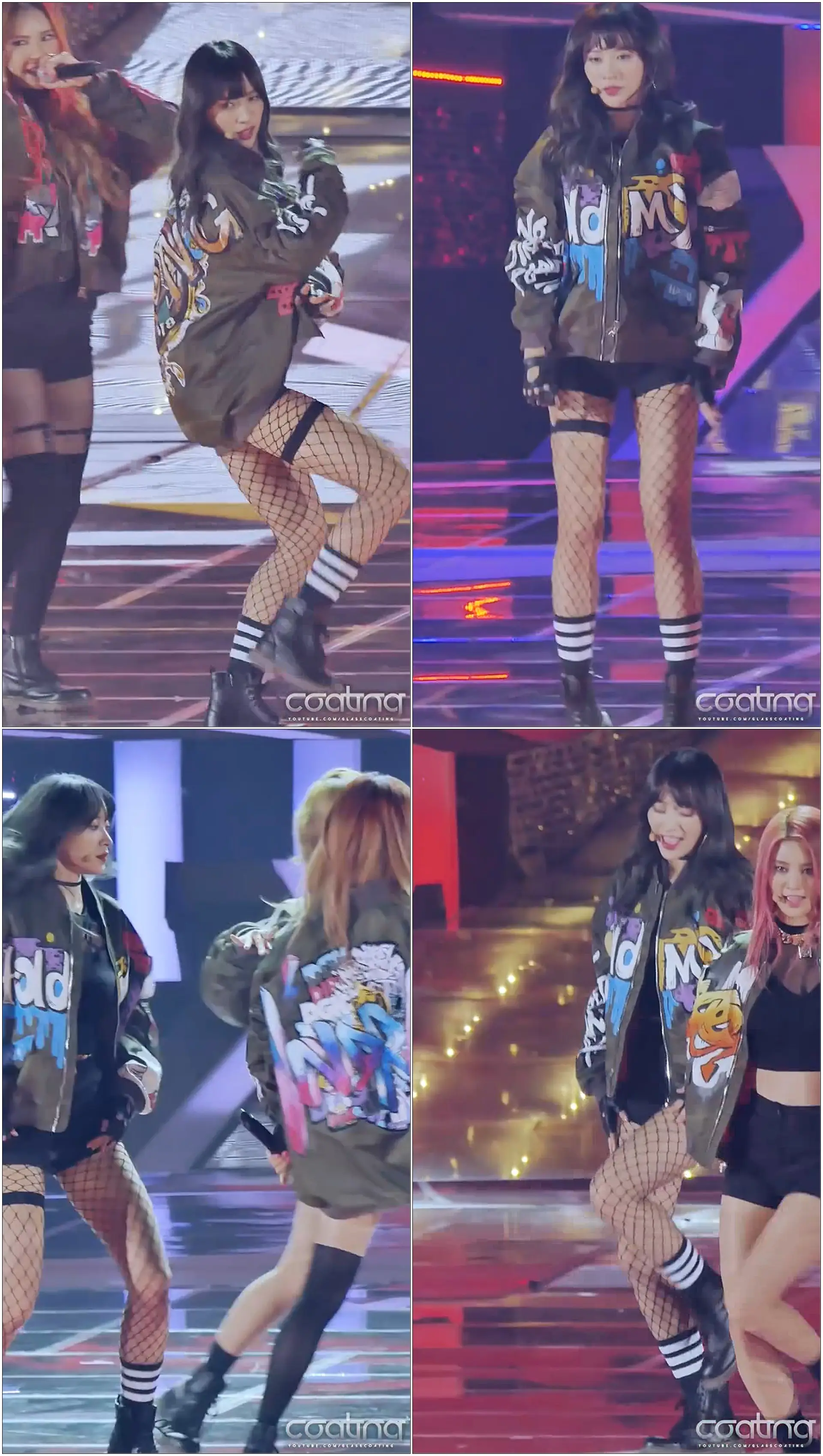 151230 EXID-Hot Pink+아예(Ah Yeah)+위아래(하니) 직캠(Fancam)／2015 KBS 가요대축제