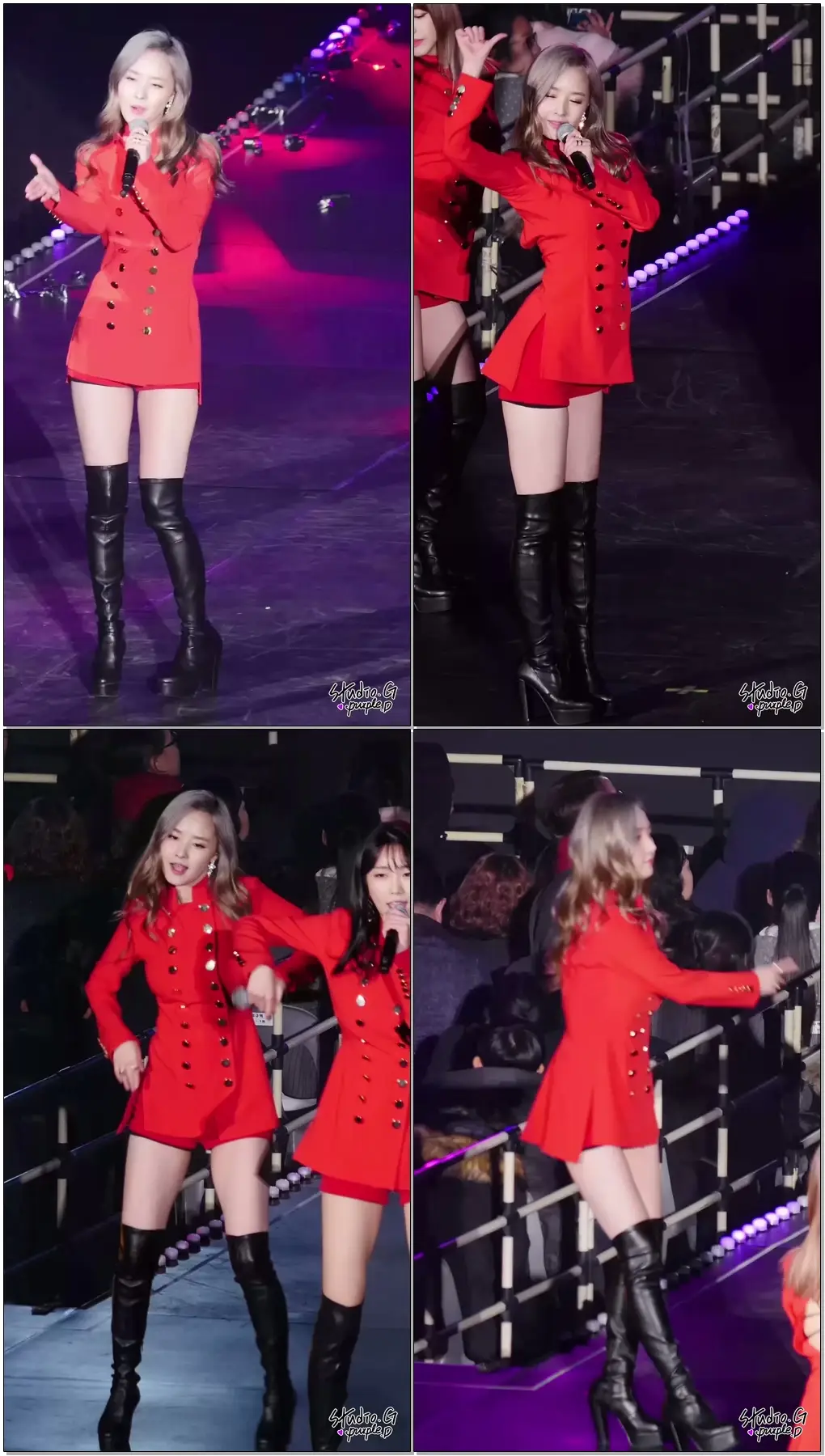 161130 달샤벳(Dalshabet) 너 같은(Someone like U) 우희 광명스피돔 러브콘서트 직캠/Fancam