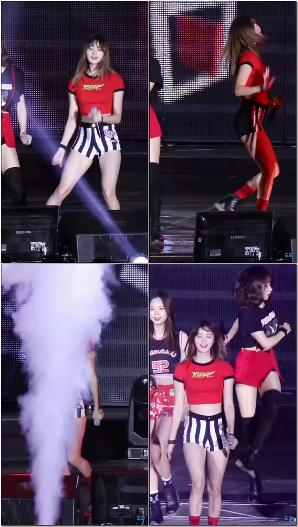 161022 EXID 정화 직캠 아예 AH YEAH JEONGHWA Fancam @롯데 패밀리 콘서트
