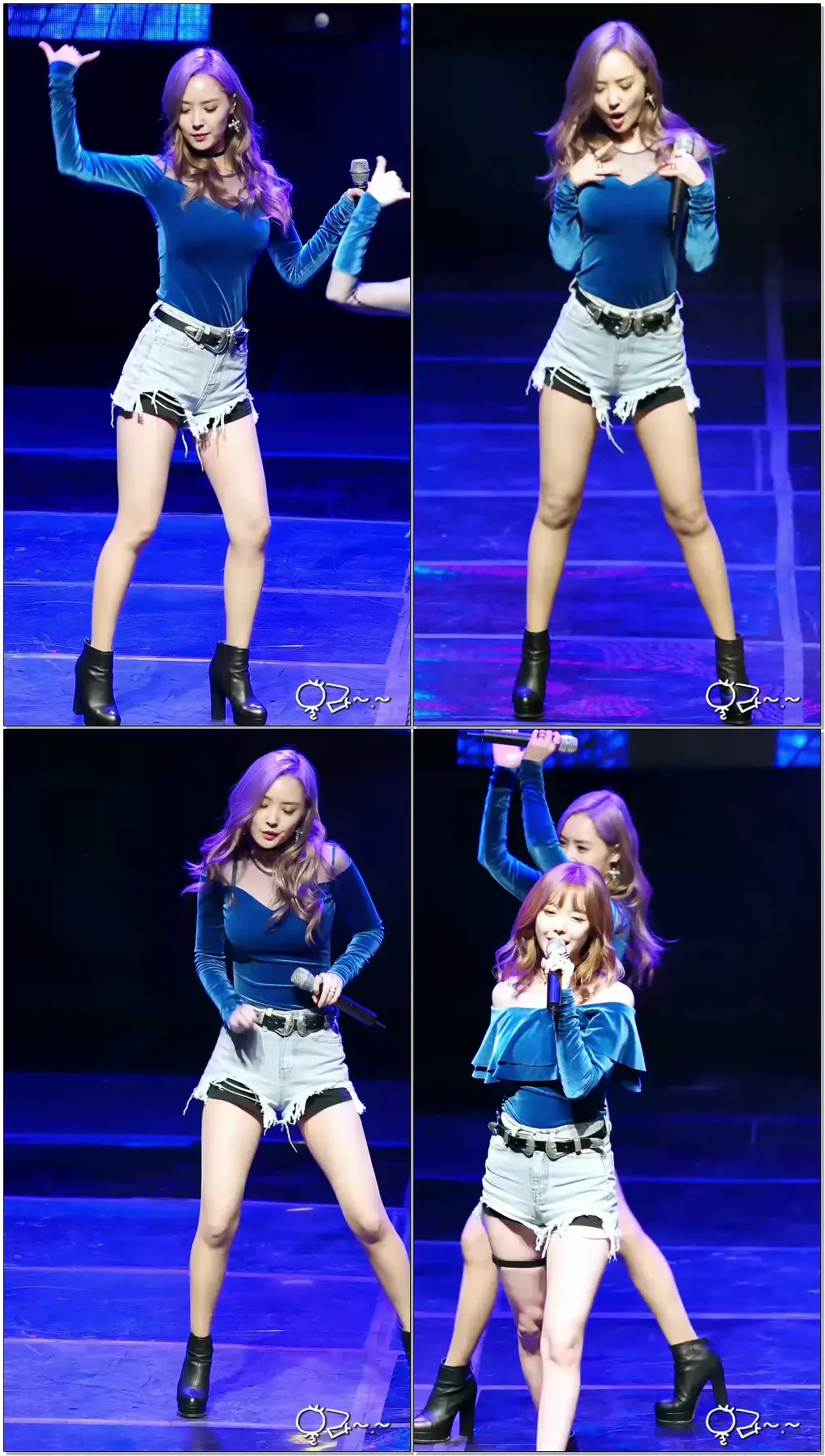 161123 울산 힐링콘서트 달샤벳(Dalshabet) 우희 금토일 직캠(Fancam)