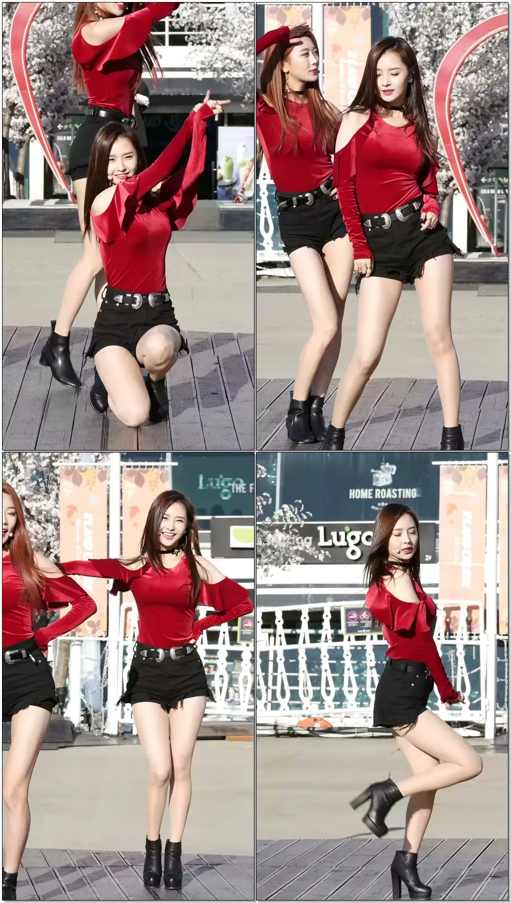 161009 달샤벳(Dal★shabet)우희 - 좋으니까(HARD 2 LOVE) #한강 달샤벳 버스킹 By.디디딥