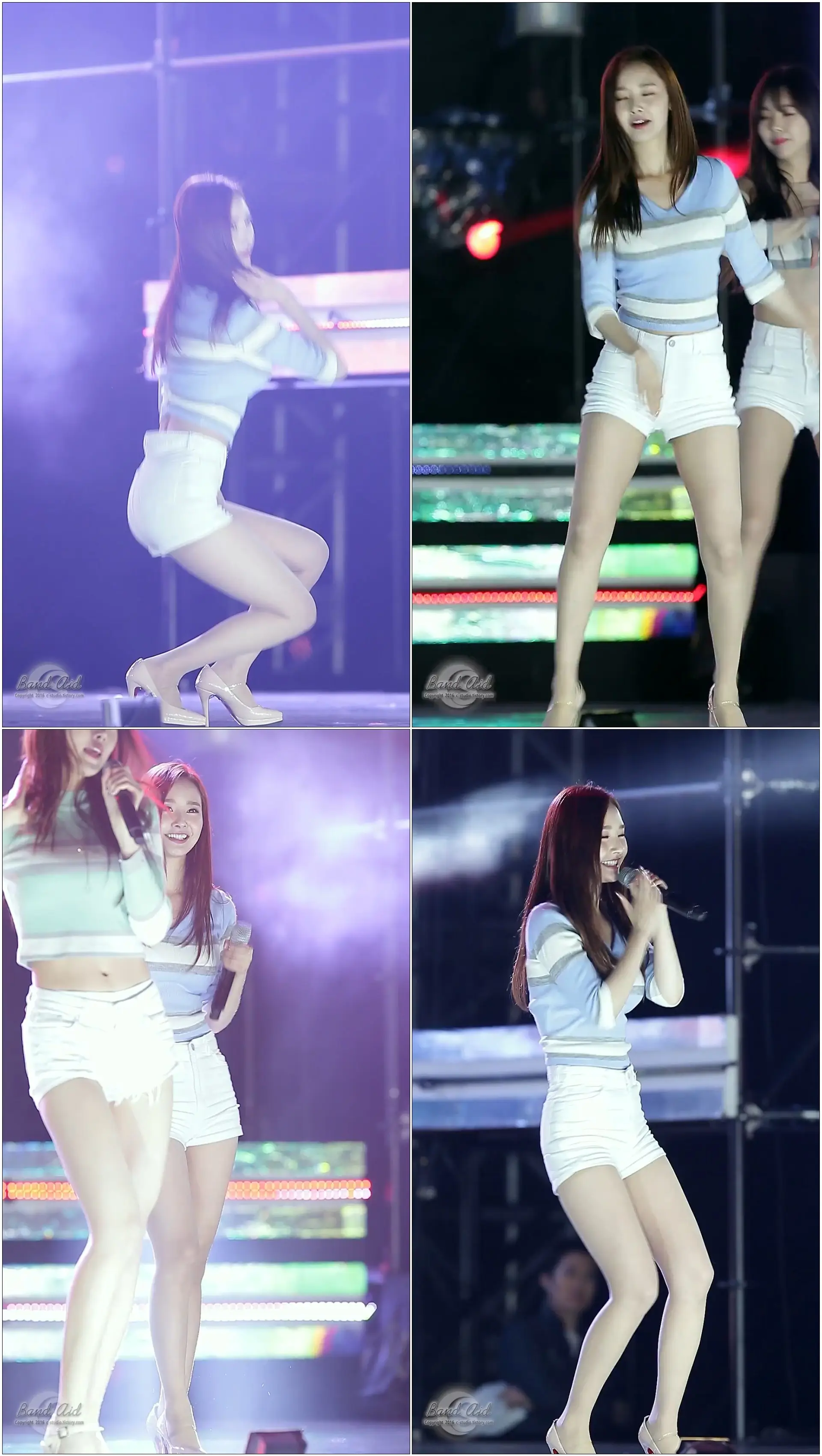 [160529] 달샤벳(Dal★shabet) '있기 없기' 우희 직캠 By 반창꼬 @ 화성 뱃놀이 축제