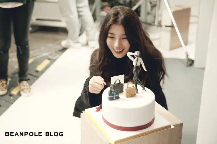 수지(miss a) 빈폴 겨울 화보 촬영 현장.swf
