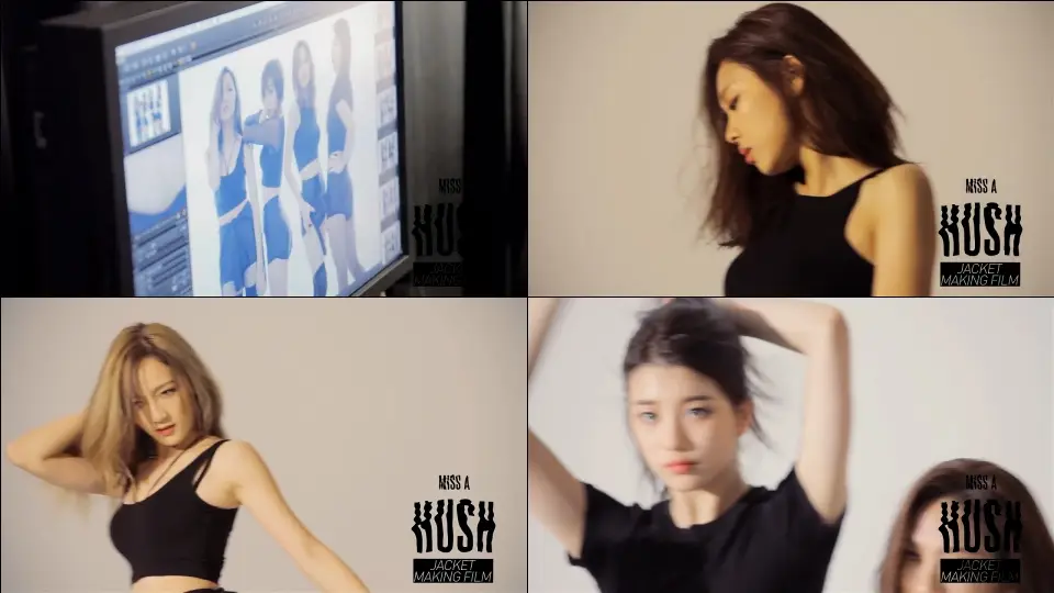 miss A(미쓰에이) HUSH 쟈켓 촬영 메이킹영상.flv