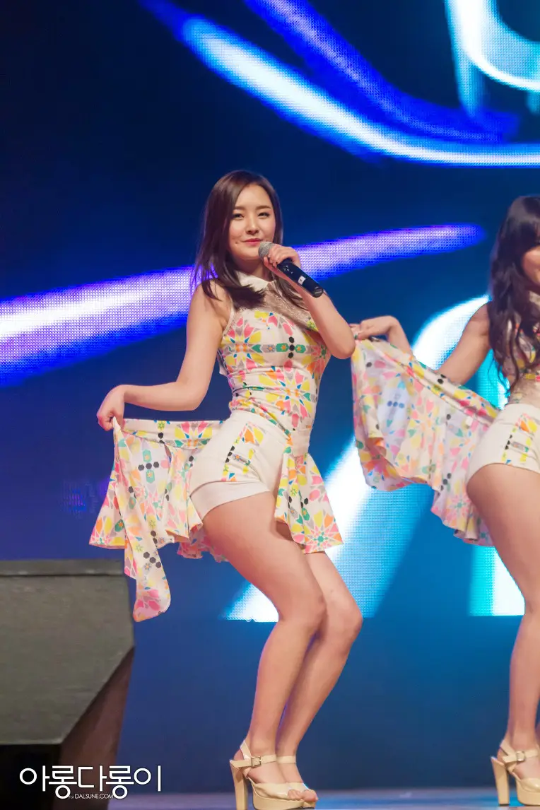 131118 달샤벳 한화생명 힐링콘 직찍 (14 pics)