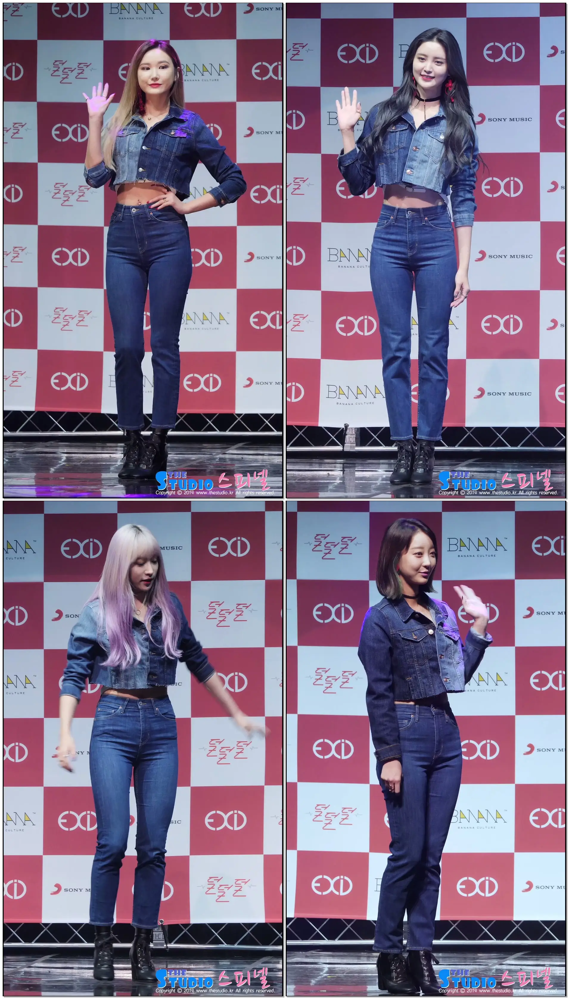 171107 이엑스아이디 멤버별 포토타임 4K 직캠 EXID fancam (EXID Full Moon 쇼케이스) by Spinel
